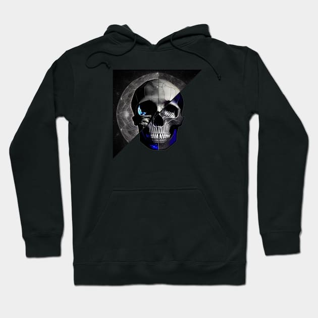 Enlightened Skull Hoodie by Quixotic Oasis